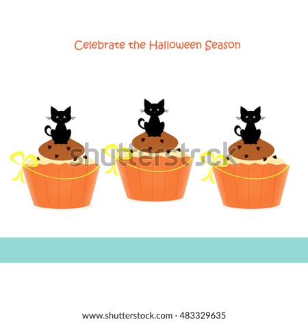 Halloween Cupcakes - cats