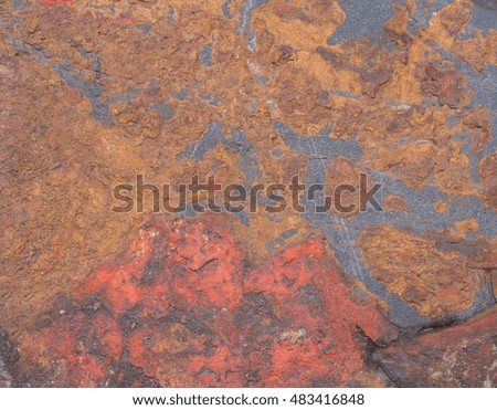 poor lighting of abstract grunge background with texture on  stone strange color, Nature make stone strange color


