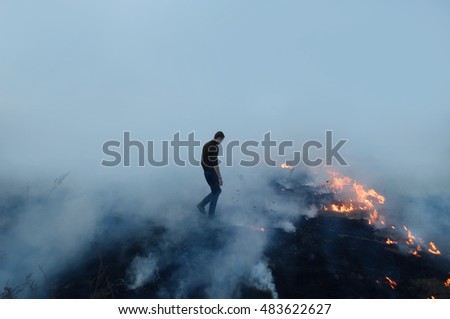 Field burning