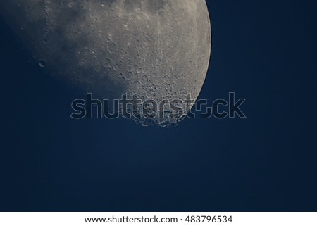 Quarter of blue moon