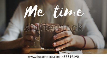 Me Time Free Happiness Leisure Plan Relaxation Concept Royalty-Free Stock Photo #483819190