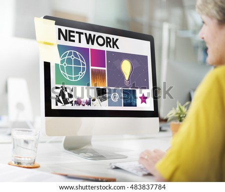 Social Media Networking Online Connection Communication Concept