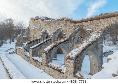Alvastra Monastery ruins are very old