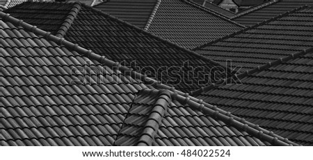 roof of europe house Royalty-Free Stock Photo #484022524