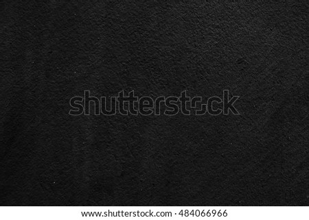 Black wall background or texture
