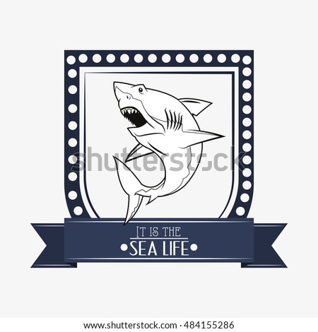 shark emblem image 