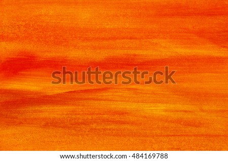 orange and red watercolor background, formal composition, dynamic lines