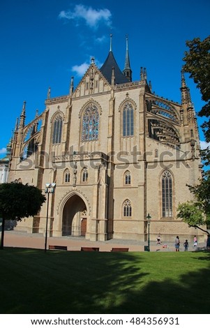 Cathedral of st. Barbora, Kutna hora, Czech republic, Europe, UNESCO world heritage