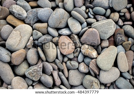 beach stones background