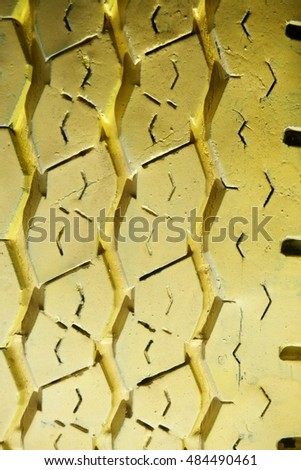 Background texture of used car tire