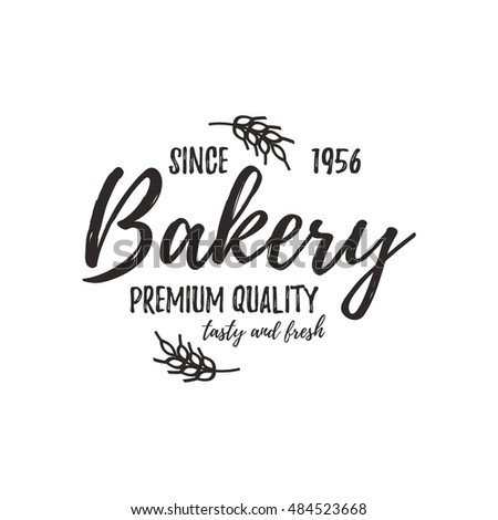 Set of bakery badges with bread, pastry icons and design elements. Vector labels and bakery logo for signage, branding, advertisement.
