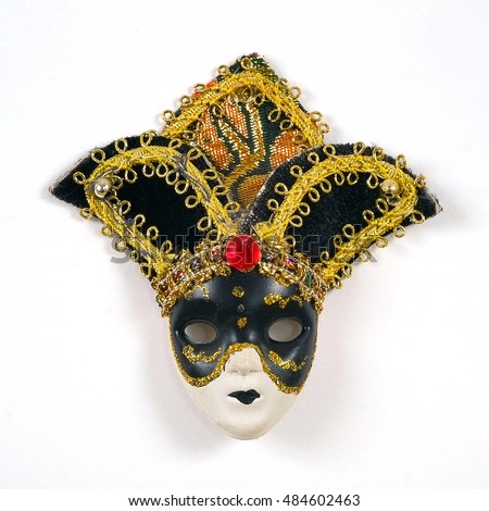 Magnetic Souvenir of Venice in a mask