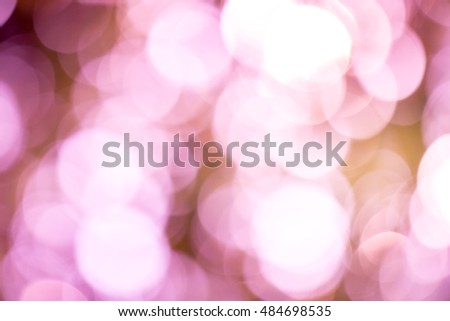 Purple abstract with lights bokeh