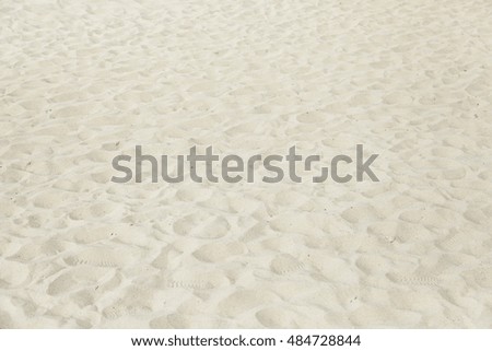 Sand beach detail dune on a beach, summer tourism