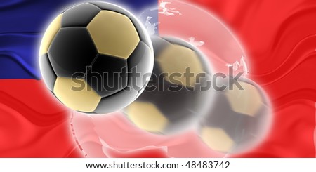 Flag of Samoa, national country symbol illustration wavy sports soccer football org organization website