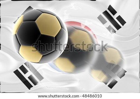Flag of South Korea, national country symbol illustration wavy sports soccer football org organization website
