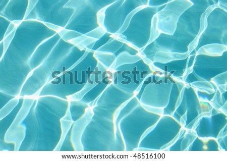 Blue ripples pool water background, a refreshing image for your design