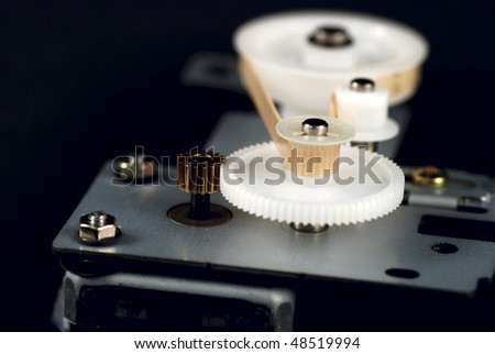 Stock pictures of several gears used for movement mechanisms