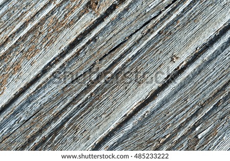 Weathered blue painted wooden surface. Abstract background and texture for design.