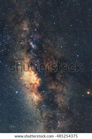 The Milky Way galaxy.