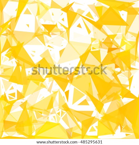 Yellow Break Mosaic Background, Creative Design Templates