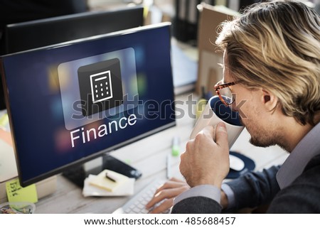 Finance Economy Application Investment Graphic Concept