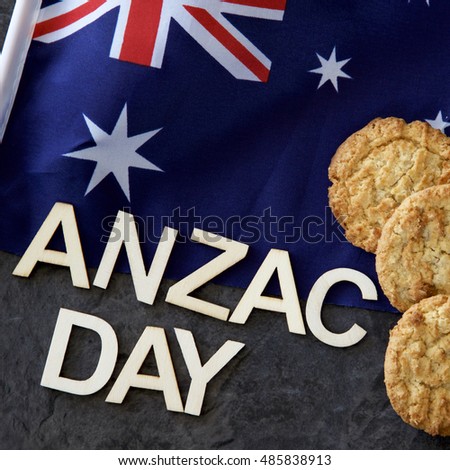 Anzac Day (25 April) in Australia and New Zealand with Anzac biscuits.