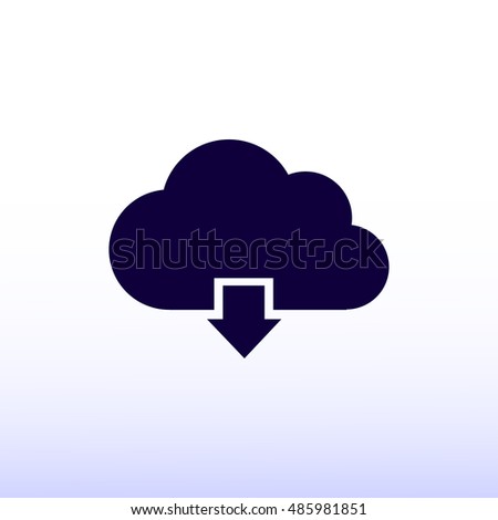 cloud vector icon vector best flat icon  EPS