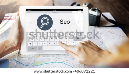 Find Search Browse Magnifying Glass Concept