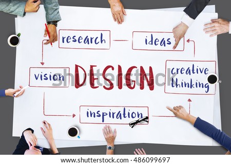 Creative Thinking Creativity Design Process Concept