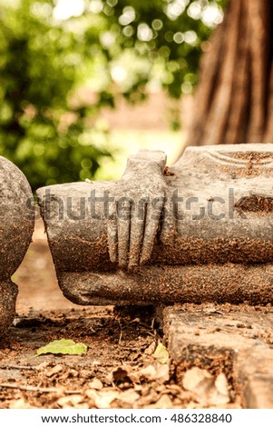 Ayuttaya Buddha Statue