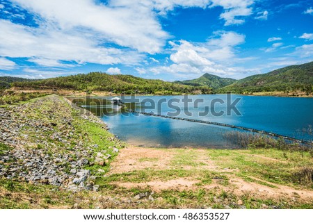 Landscape View of Doi Ngu Reservoir, Thailand