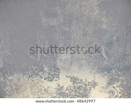 abstract plaster silvery texture. More of this motif & more decors in my port.