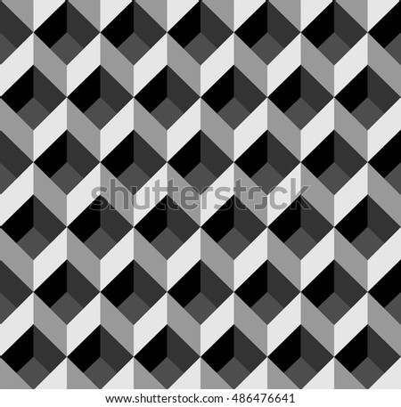 3d cubes pattern