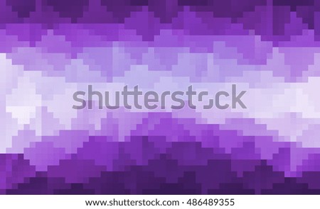 Vector abstract blurred pixel colorful pattern background. EPS 8. Blur fond. Modern purple backdrop. Line.
