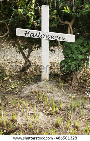 halloween graves