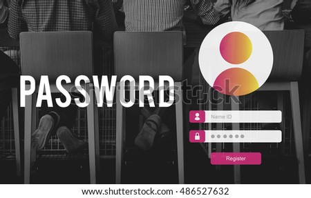 Password Sign In User Privacy Concept