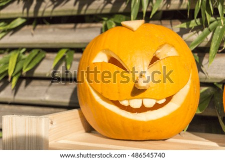 Halloween pumpkins carving