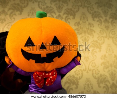 Halloween pumpkin toy