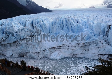 Glacier Perito Moreno. Patagonia. Argentina.