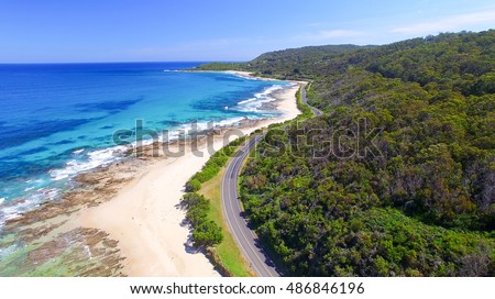 The Great Ocean Road - Victoria, Australia. Royalty-Free Stock Photo #486846196