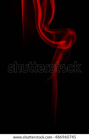 red smoke abstract background.Red Smoke on black background, darkness concept