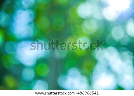 Natural bokeh abstract pattern background.