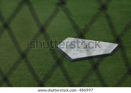 Home Plate Royalty-Free Stock Photo #486997