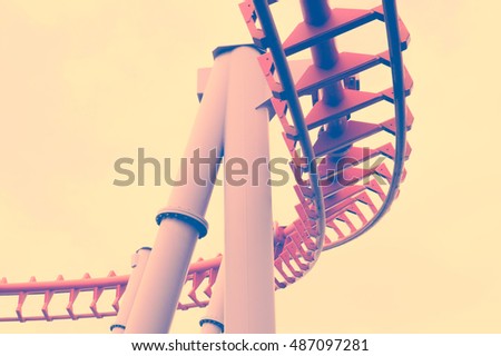 Vintage Roller Coaster