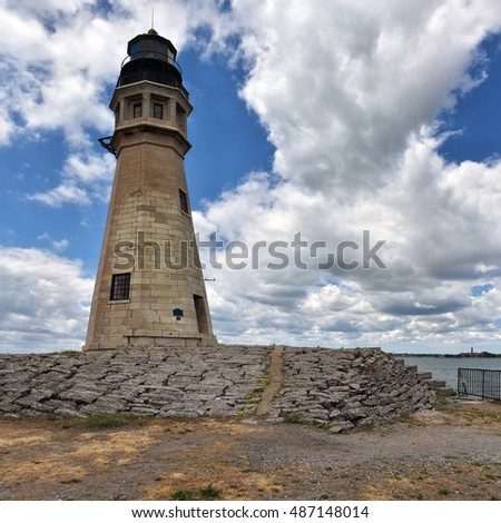 Buffalo Lighthouse at Erie Basin Marina