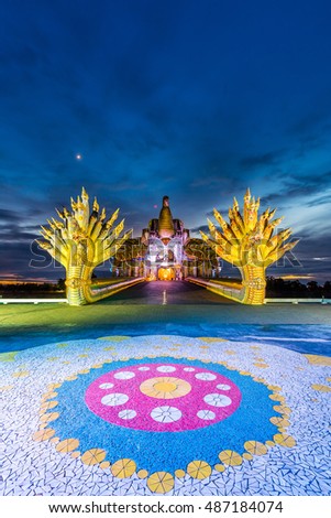 Wat Ban Rai in Nakhon Ratchasima of Thailand