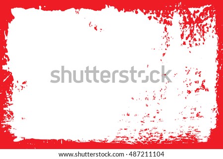 Grunge frame.Grunge background.Abstract vector template.