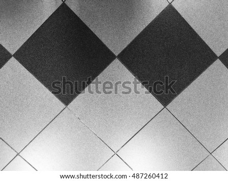 Black and white marble floor background