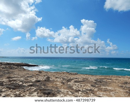 Cyprus shoreline, Paphos